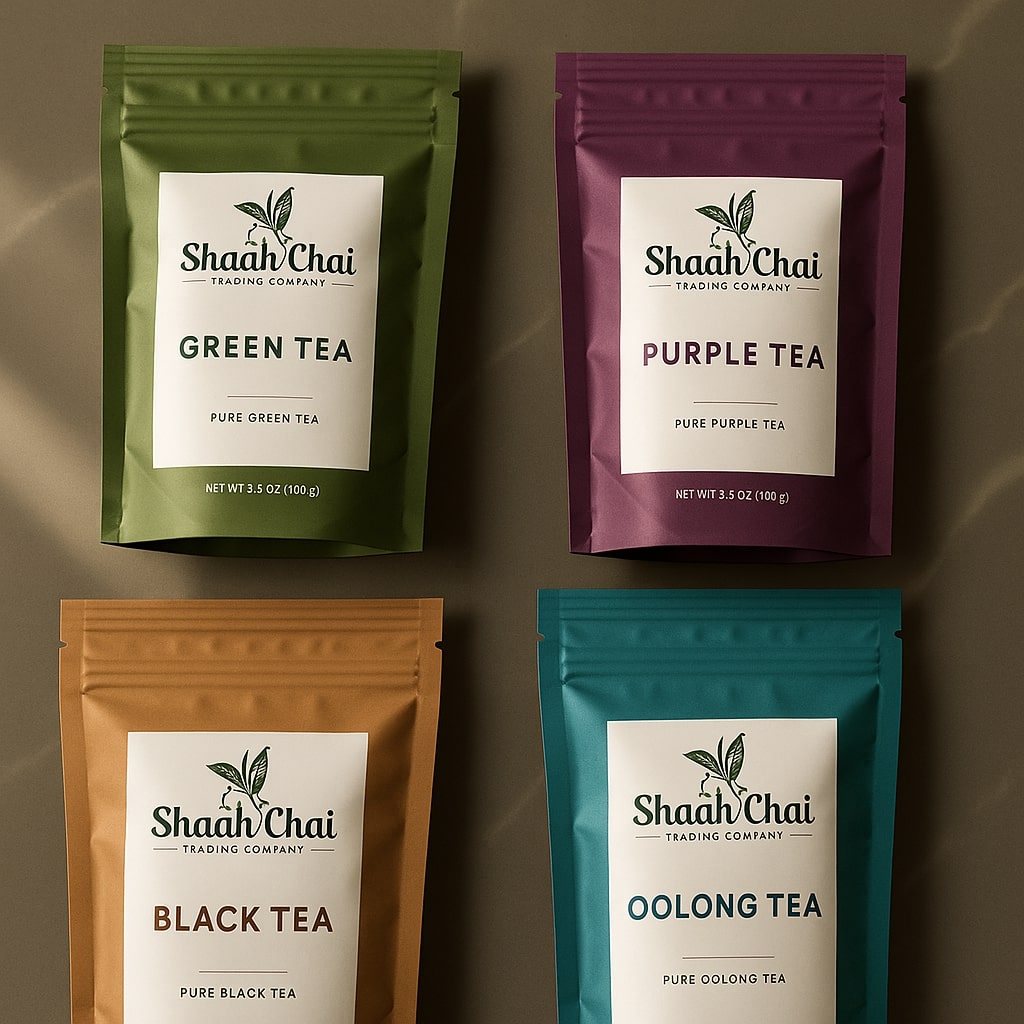Shaah Chai Kenyan Tea Product Packaging